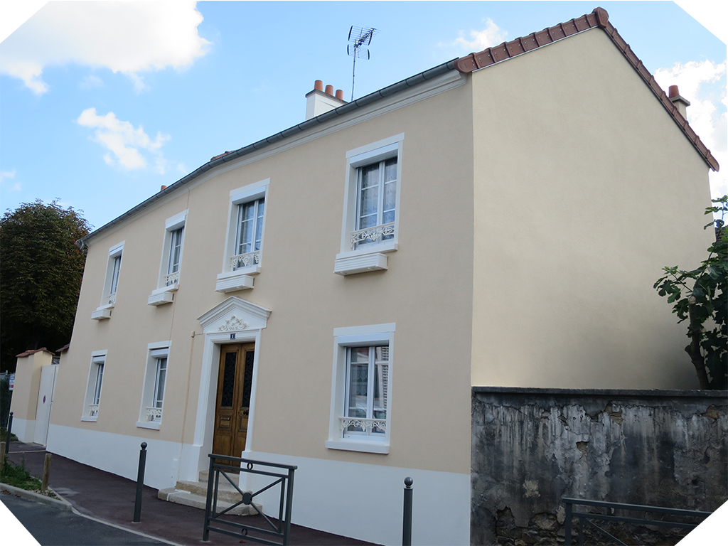 Le ravalement en peinture des façades fait dans le Val-de-Marne