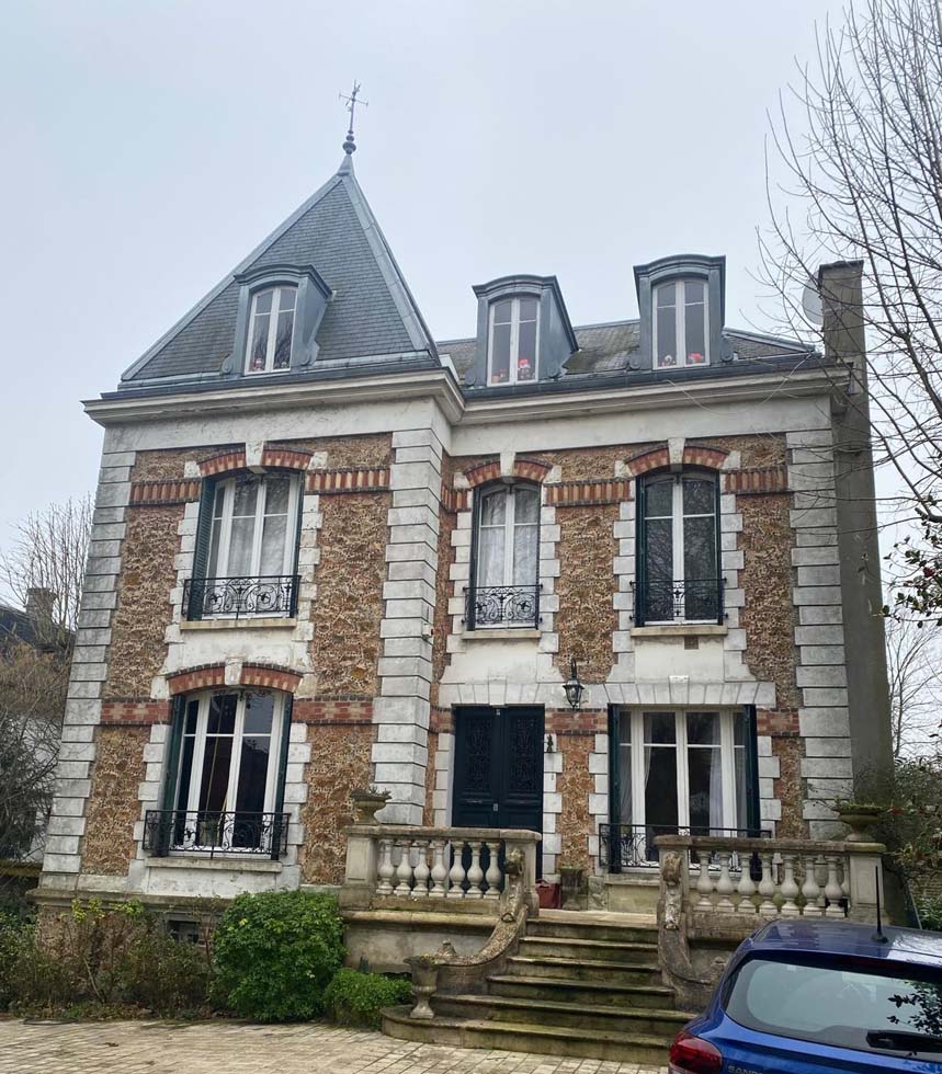 Avant ravalement imperméabilité peinture au 160, rue du Général de Gaulle 94350 VILLIERS SUR MARNE