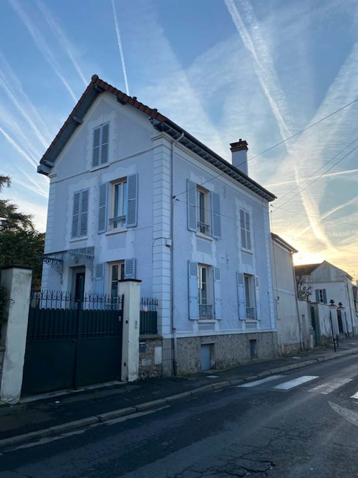 Avant Ravalement armé au rue du 27 août 1944 77400 LAGNY SUR MARNE