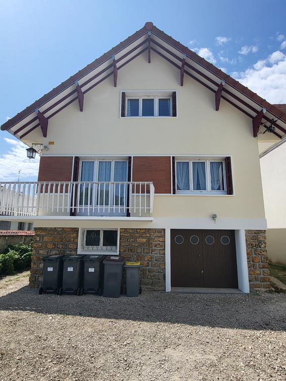 Résultat après ravalement de façade à Longjumeau